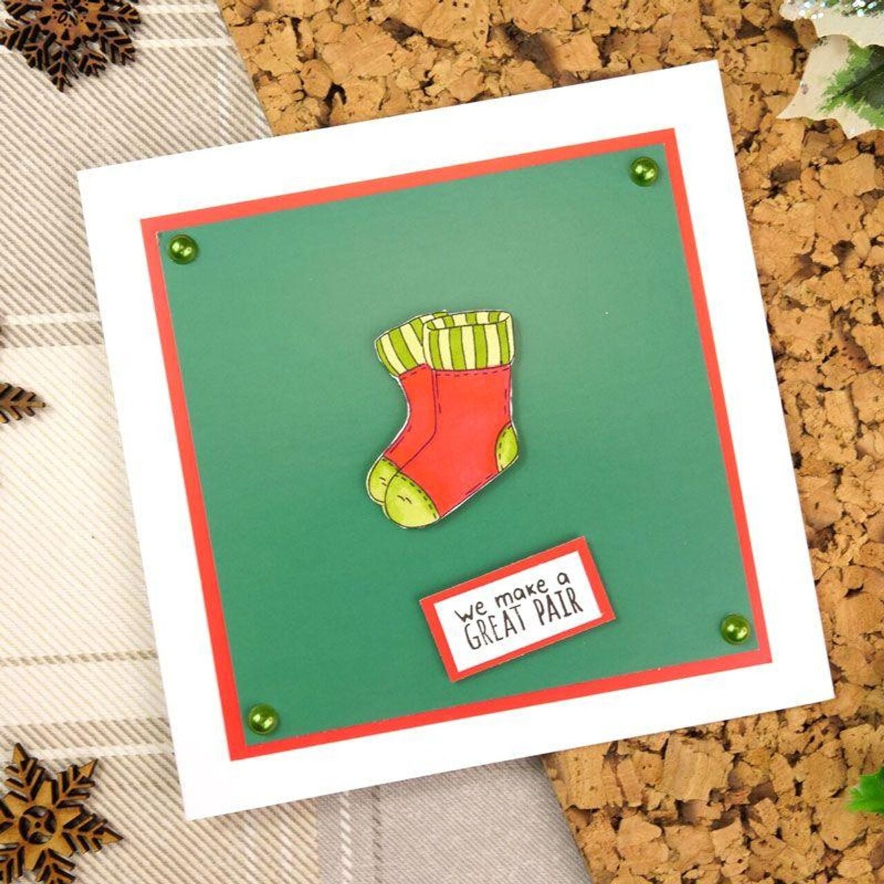 Hunkydory Crafts For the Love of Stamps - A Great Pair